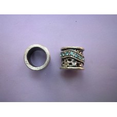 Nickel Antiqued 16mm x 14mm